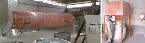 钾长石工艺配置流程